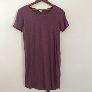 MAUVE BODY CON DRESS